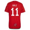 Officiële Voetbalshirt Wales Bale 11 Thuis WK 2022 - Heren